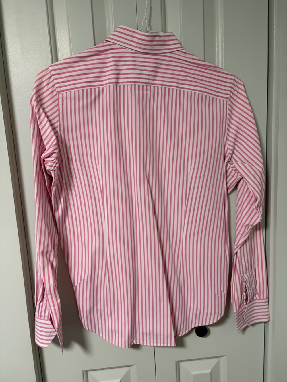 Ralph Lauren Pink & White Striped Dress Shirt - women - Picture 4 of 4
